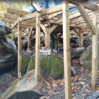 Réalisation Installation de terrasse bois avec outillage de précision pres d evry et d orleans