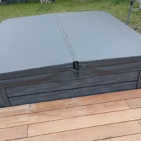 Réalisation creation terrasse amenagement exterieur pose spa detente jacuzzi longvilliers entretien