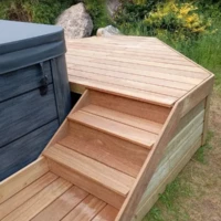 Réalisation creation terrasse amenagement exterieur pose spa detente jacuzzi longvilliers maintenance