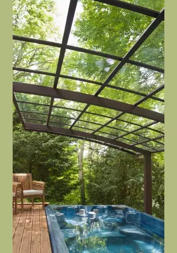 Spa de nage installation entretien spa nage corbeil essonnes pergola bioclimatique