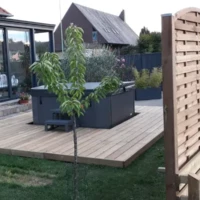 Réalisation installation pose spa detente terrasse saclas bretigny maintenance jacuzzi evry