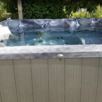 Réalisation Spa de détente avec système de filtration intégré à Boissy Rivière près d'Etampes