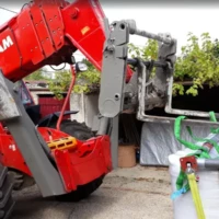 Réalisation Engin pour le transport et l installation du spa de detente à Etampes