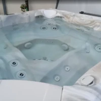 Réalisation Spa de détente intégré dans un espace extérieur paysagé à etampes