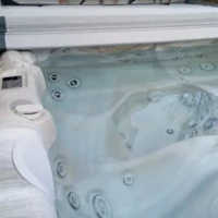 Réalisation Spa de détente avec éclairage intérieur intégré, relaxant à Ascoux