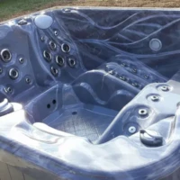 Réalisation spa 5 places installation pose raccord chaloux moulineux entretien