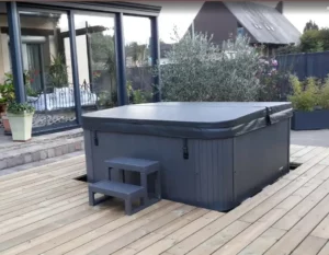 Nos Spas spa detente nage pergola bioclimatique abris bois etampes orlean