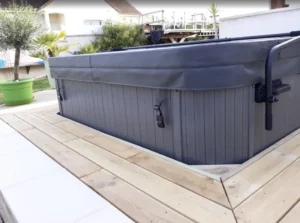 Nos Spas spa detente nage lumineux couvert abris jardin etampes la ferte alais