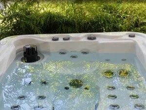 Nos Spas spa detente nage relaxation pergola avec terrase bois orleans