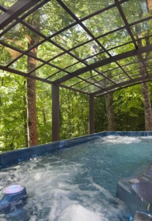Nos Spas spa nage sportif brasse crawl pergolas abris jardin bois etampes